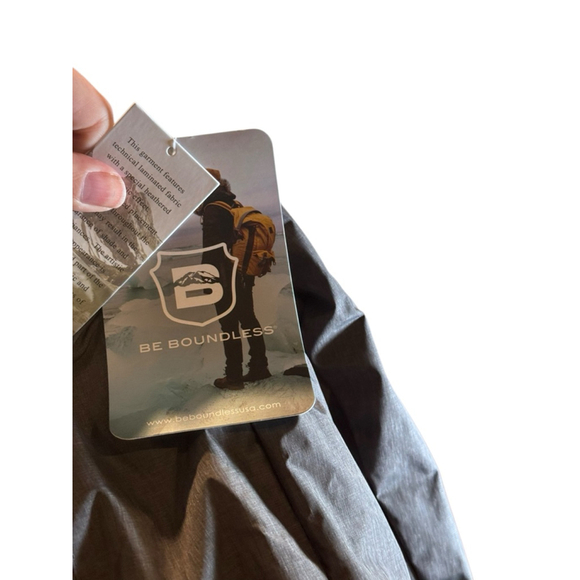 Men's Be Boundless Gray tech Jacket Size L - Picture 3 of 4